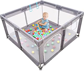 Photo 1 of Baby Playpen , Large Baby Playard, Playpen for Babies with Gate Indoor & Outdoor