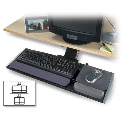 Photo 1 of Kensington Modular Platform with SmartFit System - Keyboard and Mouse Platform with Wrist Pillow