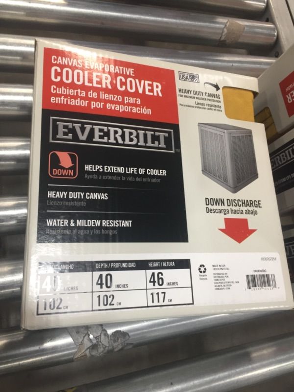 Photo 2 of 40 in. x 40 in. x 46 in. Down Draft Evaporative Cooler Cover