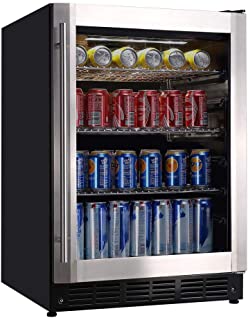 Photo 1 of (DENTED SIDES)
Magic Chef 23.4 in. 154 (12 oz.) Can Beverage Cooler, Stainless Steel-HMBC58ST