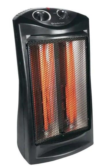 Photo 1 of (NOT FUNCTIONAL) 
Comfort Zone 1500-Watt Electric Quartz Infrared Radiant Tower Heater Space Heater