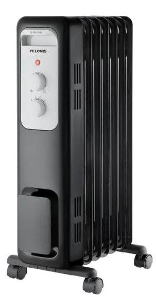 Photo 1 of (NOT FUCNTIONAL)
Pelonis 1,500-Watt Oil-Filled Radiant Electric Space Heater with Thermostat