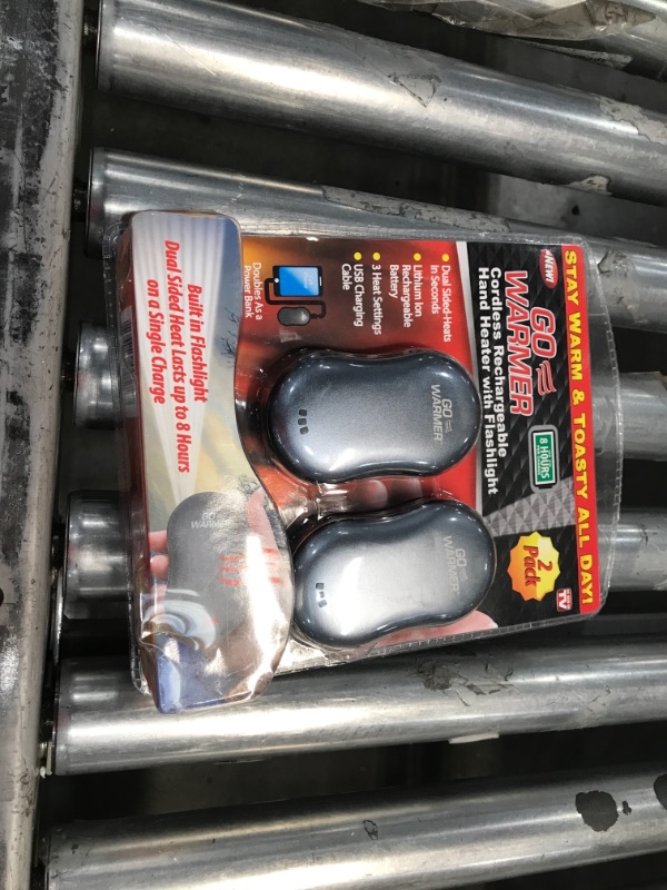 Photo 2 of Go Warmer Cordless Rechargeable Hand Warmers, 2 pk.