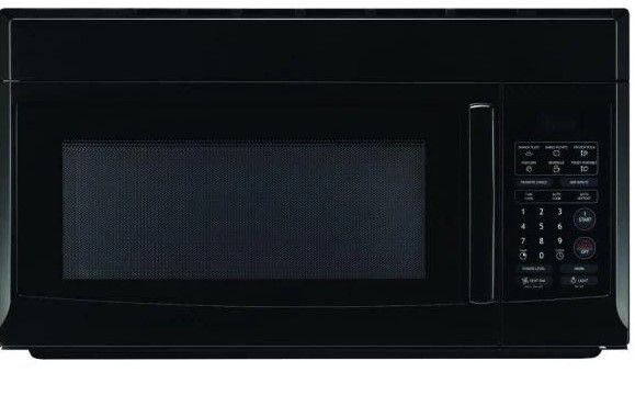 Photo 1 of 1.6 cu. ft. Over the Range Microwave in Black
