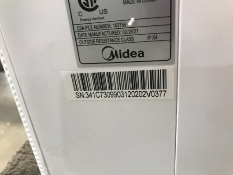 Photo 1 of Midea U Inverter Window Air Conditioner 12,000BTU, U-Shaped AC with Open Window Flexibility, Robust Installation,Extreme Quiet, 35% Energy Saving, Smart Control, Alexa, Remote, Bracket Included, White
