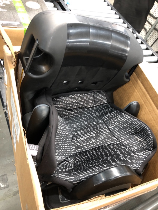 Photo 1 of Evenflo Big Kid AMP High Back Booster Car Seat, Static Black
