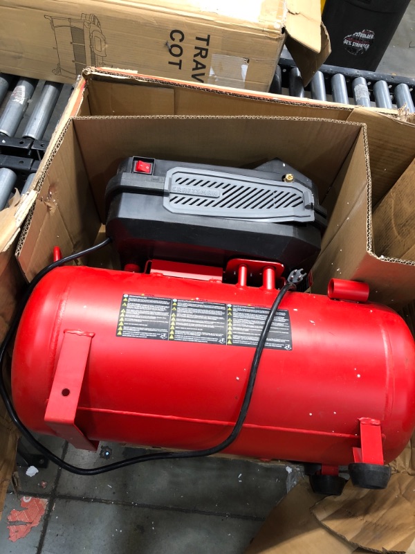 Photo 2 of Craftsman HARD Air Compressor, 10 Gallon 1.8 HP 175 PSI, 4.0CFM@90PSI, Oil Free and Maintenance Free, Portable with Large Wheels, Model: CMXECXA0201041
