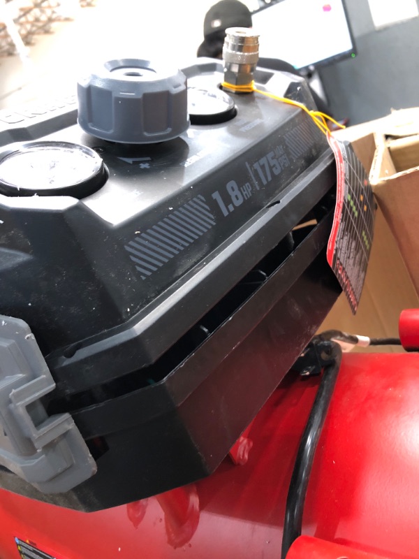 Photo 3 of Craftsman HARD Air Compressor, 10 Gallon 1.8 HP 175 PSI, 4.0CFM@90PSI, Oil Free and Maintenance Free, Portable with Large Wheels, Model: CMXECXA0201041
