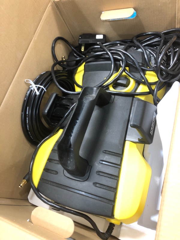 Photo 3 of Karcher 1.601-990.0 Electric Power Pressure Washer, 21.7 x 12 x 12.8 inches, Yellow
