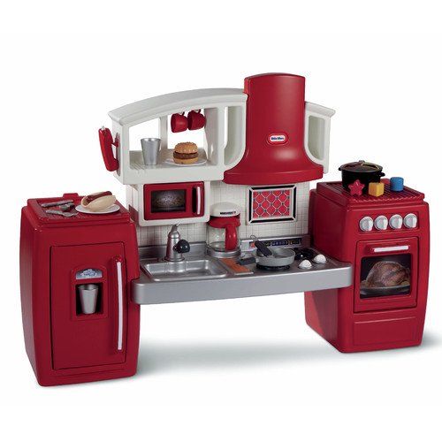 Photo 1 of Little Tikes Cook 'N' Grow Play Kitchen with 26 Piece Accessory Play Set
