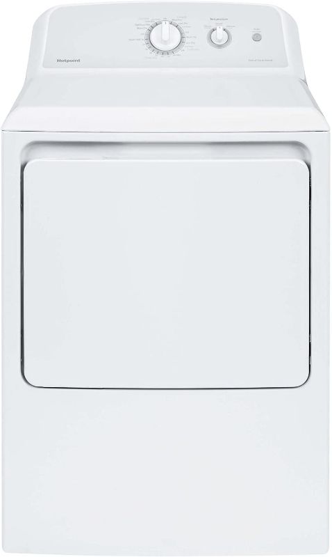 Photo 1 of Hotpoint HTX24EASKWS 6.2 Cu. Ft. White Electric Dryer
