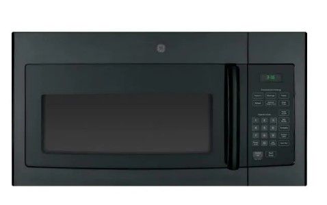 Photo 1 of  30" Over-the-Range Microwave Oven with 1.6 cu. ft. Capacity in Black
MISSING GLASS PLATE AND SPIN INSIDE