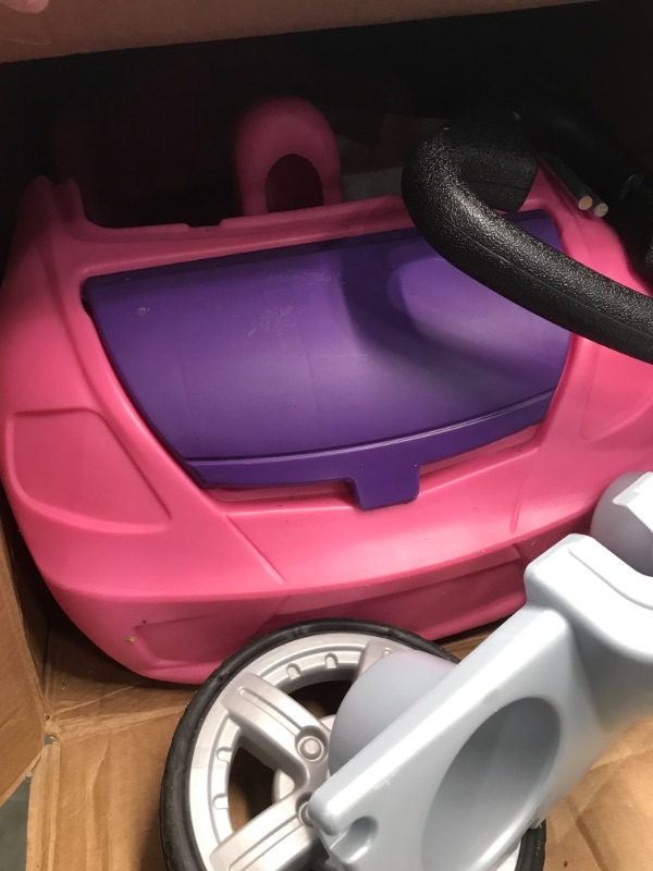 Photo 3 of ***PARTS ONLY*** Step2 Whisper Ride II Push Car | Pink Toddler Ride On Toy
