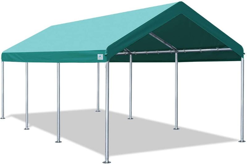 Photo 1 of 12x20 Feet Carport Car Canopy Garage Boat Shelter Party Tent with 8 Legs
