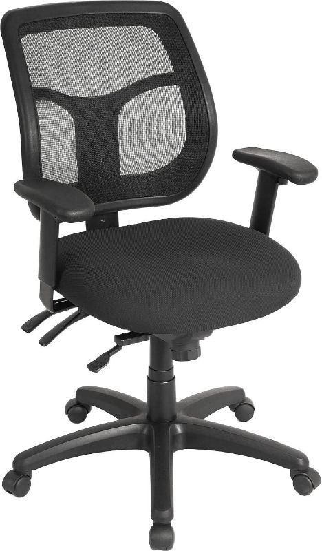 Photo 1 of PARTS ONLY
Eurotech Seating Apollo Multi Function Swivel Chair, Black
