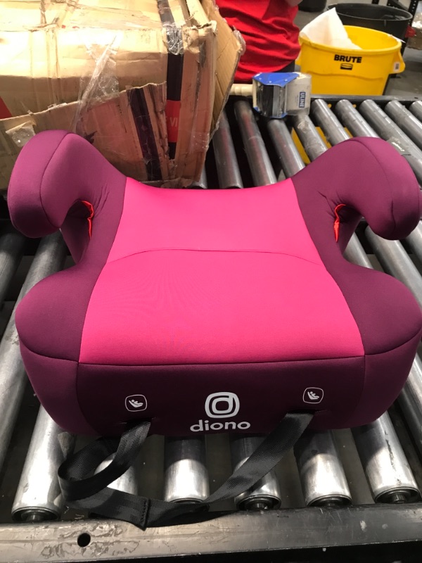 Photo 3 of Diono Solana Backless Booster Car Seat, Lightweight Backless Booster, 8 Years 1 Booster Seat, Pink 06/29/2021
