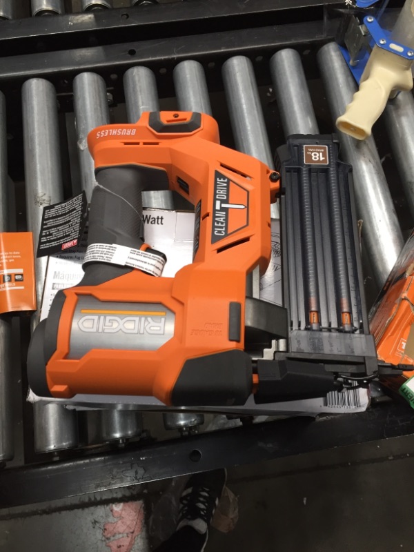 Photo 3 of 18V Lithium-Ion Brushless Cordless 18-Gauge 2-1/8 in. Brad Nailer (Tool Only) with CLEAN DRIVE Technology
