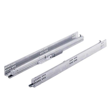 Photo 1 of 15 in. Full Extension Undermount Soft Close Drawer Slide Set 1-Pair (2 Pieces)
