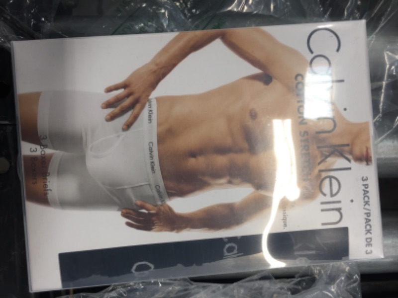 Photo 4 of Calvin Klein Men's Cotton Stretch Multipack Boxer Briefs
