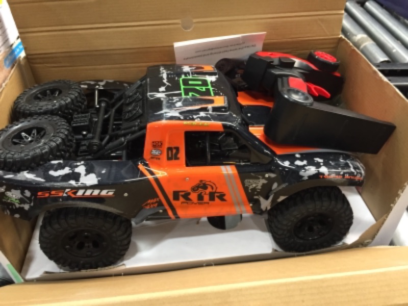 Photo 5 of Bwine C11 1:10 Scale Remote Control Car, Amphibious Remote Control Car for Kids Ages 8-12, 4WD Waterproof Remote Control Truck, Rock Crawler Vehicle for Kids and Adults, 2 Batteries for 40+ Minutes
