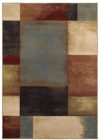 Photo 1 of (FACTORY SEALED) 
Home Decorators Collection
Hayley Multi 5 ft. x 8 ft. Geometric Area Rug