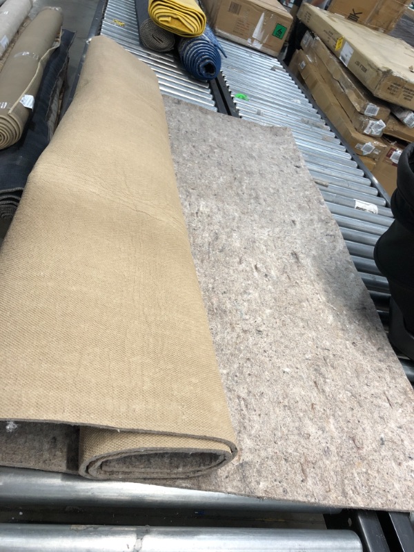 Photo 2 of  Dual Surface - about 5'x7' - 1/4" Thick - Felt + Rubber - Non-Slip Backing Rug Pad - Adds Comfort and Protection - Safe for All Floors and Finishes
