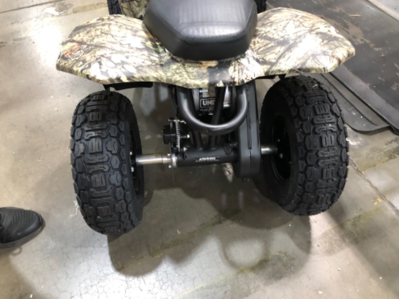 Photo 4 of ***PARTS ONLY*** Pulse Performance Products Mossy Oack ATV Quad Black/Break up Country
