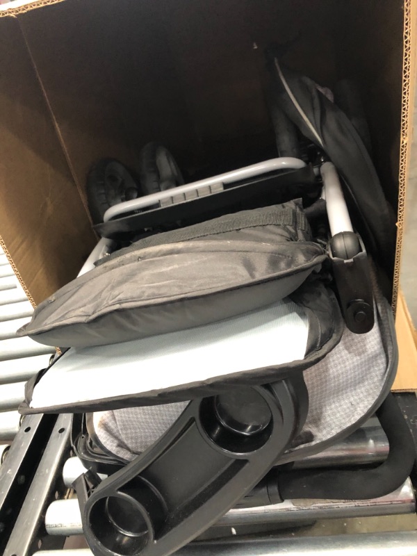 Photo 2 of Graco DuoGlider Double Stroller | Lightweight Double Stroller with Tandem Seating, Glacier
