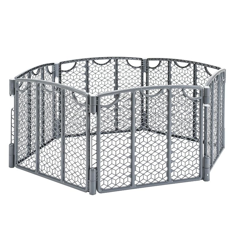 Photo 1 of Evenflo Versatile Play Space, Cool Gray, 18.5sq. ft x 28'' H
