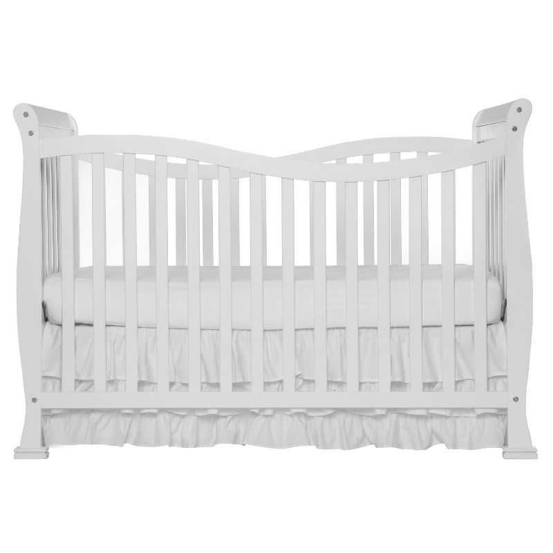 Photo 1 of (Not included toddler mattress) 
Dream On Me Violet 7 in 1 Convertible Life Style Crib in White, Greenguard Gold Certified 
