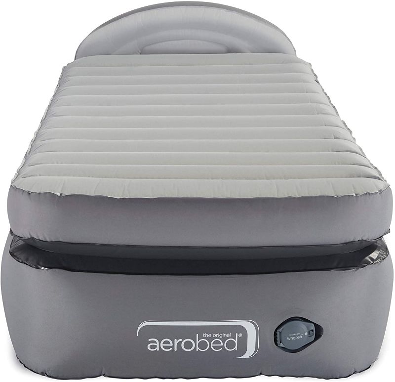 Photo 1 of (different than the cover pic)
AeroBed Airbed 20in W/Hb & 120V Bip Lam
