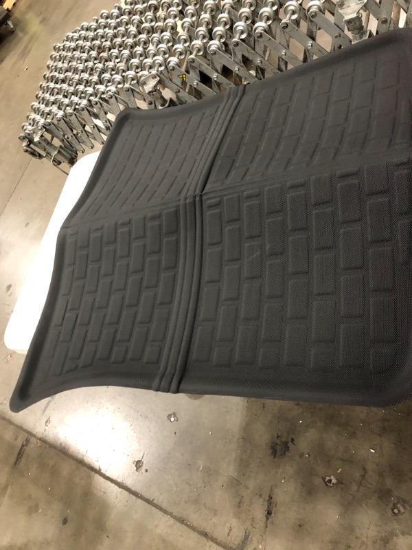 Photo 1 of ****STOCK PHOTO FOR REFERENCE ONLY***
3PC VEHICLE TRAY MATS 
42" X 44"  BACK MAT 
29"X 15"  SIDE MAT 
25"X 16" SIDE MAT 
