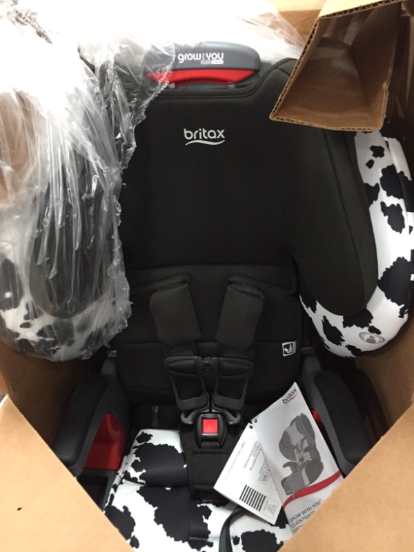 Photo 2 of Britax Grow with You ClickTight Harness to Booster Car Seat, Cowmooflage 2.0 SafeWash
