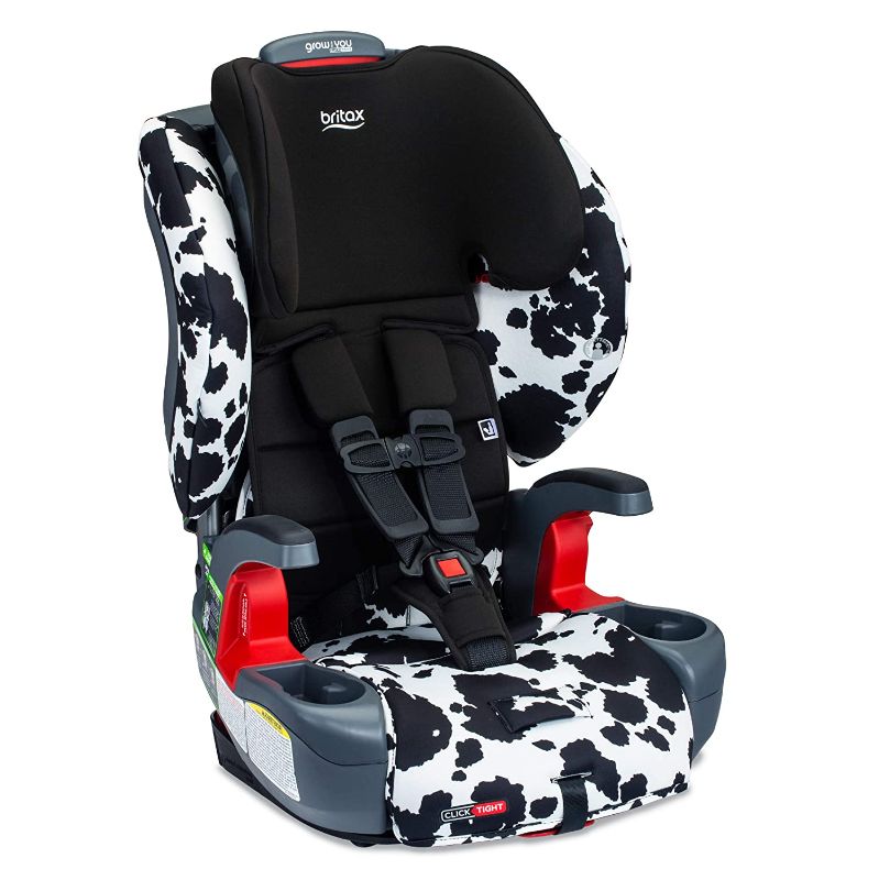 Photo 1 of Britax Grow with You ClickTight Harness to Booster Car Seat, Cowmooflage 2.0 SafeWash
