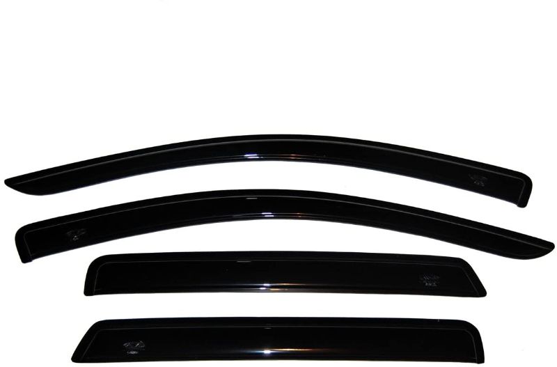 Photo 1 of Auto Ventshade AVS 94072 Original Ventvisor Side Window Deflector Dark Smoke, 4-Piece Set for 2008-2020 Dodge Journey
