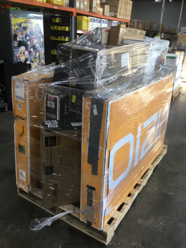 Photo 2 of Pallet of assorted broken tvs and monitors