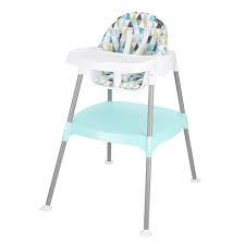 Photo 1 of Evenflo 4-in-1 Eat & Grow Convertible High Chair, Prism Triangles
