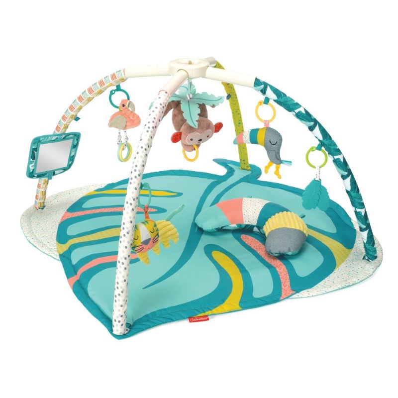 Photo 1 of Infantino 4-in-1 Twist & Fold Activity Gym & Play Mat, Tropical
