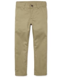 Photo 2 of Boys Uniform Stretch Chino Shorts 2 PAIR (SIZE 10)
Boys Uniform Skinny Chino Pants (SIZE 14)
