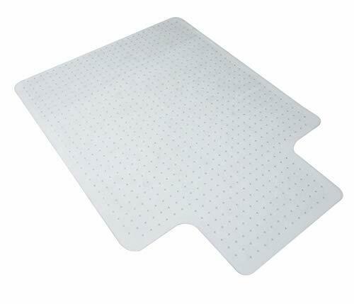 Photo 1 of OFM ESS Collection Chair Mat with Lip for Carpet, 36" x 48", Clear
