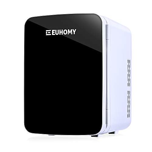 Photo 1 of MISSING POWER CORDS Euhomy Mini fridge for bedroom, 10 L Mini skincare fridge & Makeup fridge for skincare, Car fridge Cooler and Warmer with AC/DC, Mini fridge for skin care and cosmetics, For Office/Bedroom/Car.(Black)
