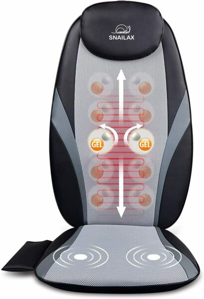 Photo 1 of similar to stock photo Neck and Back Massager Cushion with Heat & Gel Nodes - sl-256G
