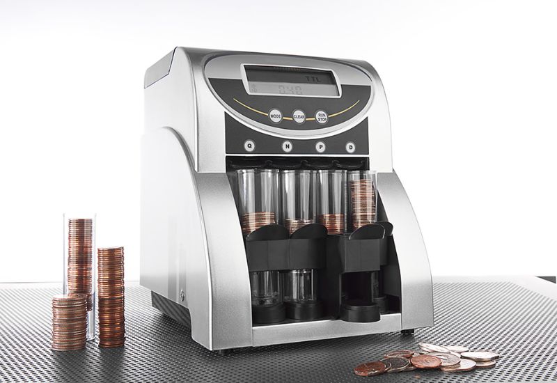 Photo 1 of Fast Sort FS-2D Digital Coin Sorter, Pennies Through Quarters
