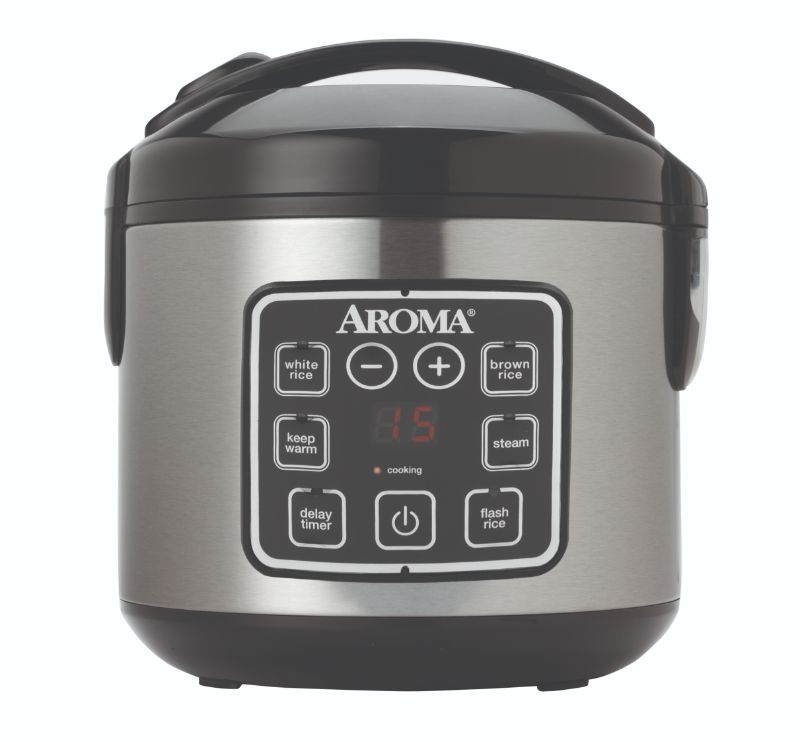 Photo 1 of Aroma 8-Cup Programmable Rice & Grain Cooker, Steamer
