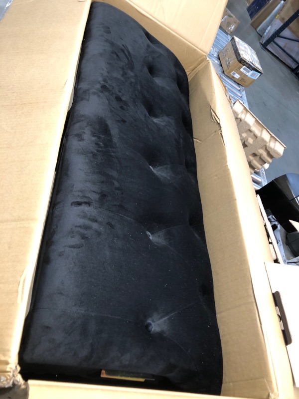 Photo 1 of *INCOMPLETE* w48734094 LOVESEAT BLACK