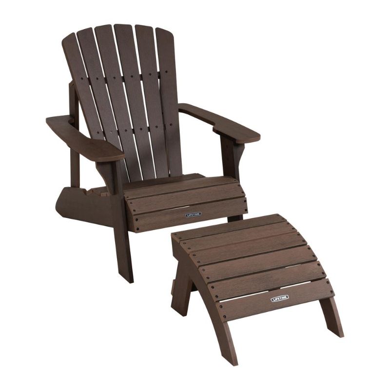 Photo 1 of (parts only item)  Lifetime Adirondack Chair and Ottoman Combo (sold as-is)