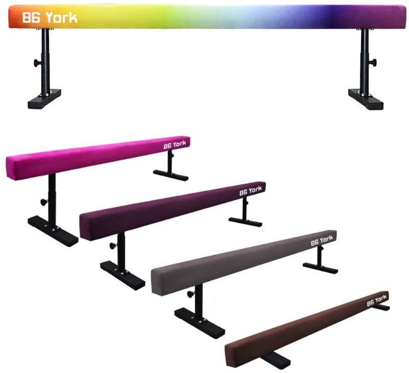 Photo 1 of 86 York Adjustable Balance Beam Gymnastic Equipment for Kids Home Practice 8 ft Long 
NO STAND 
