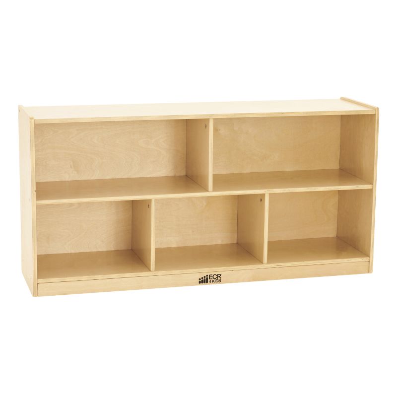 Photo 1 of ECR4Kids 24" Birch Storage Cabinet - 5 Compartments