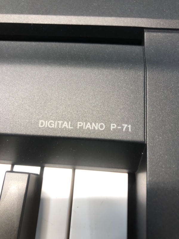 Photo 4 of YAMAHA P71 88-Key Weighted Action Digital Piano