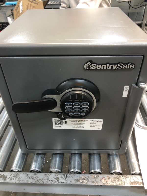 Photo 2 of Sentry Fire-Safe Electronic Lock Business Safes, Grey